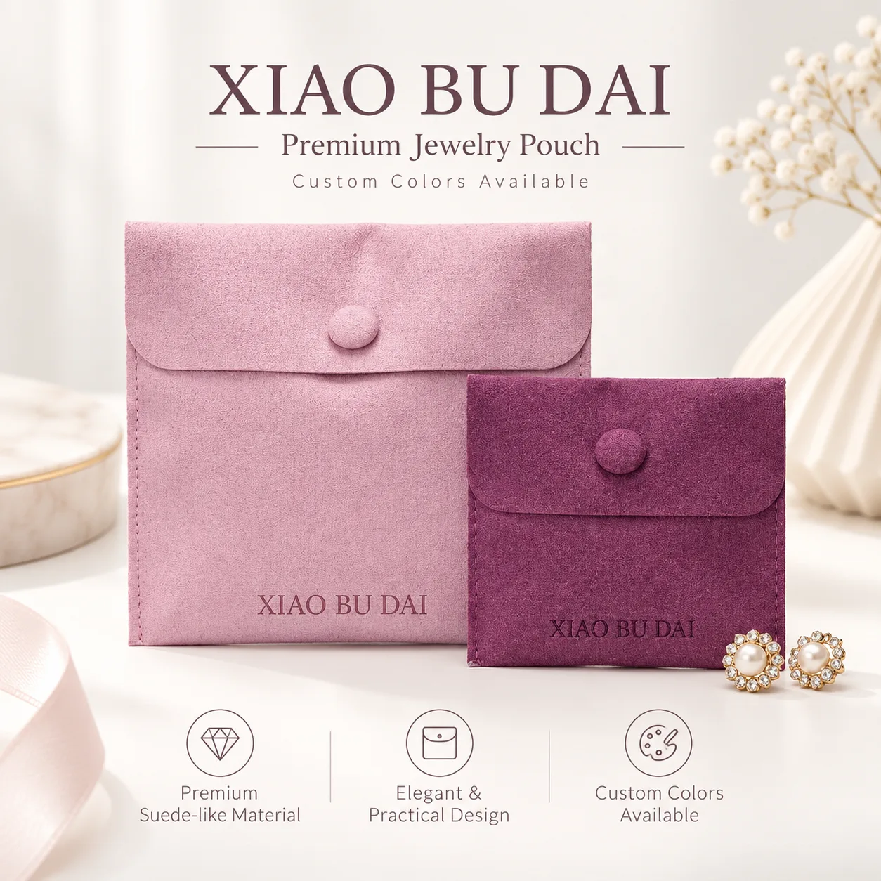 Pink Microfiber Packaging Style