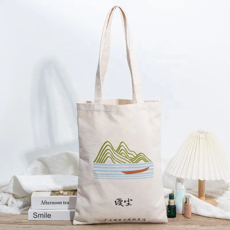 White Fabric Packaging Style