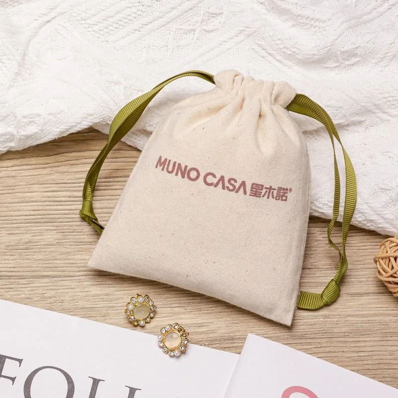 Cotton Drawstring Pouch