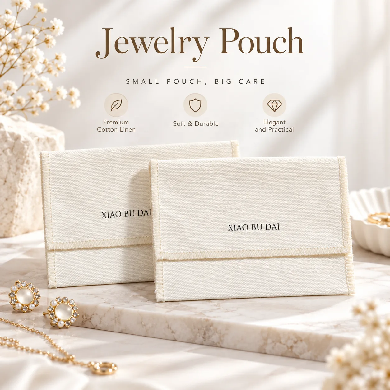 Fabric Envelope Pouch
