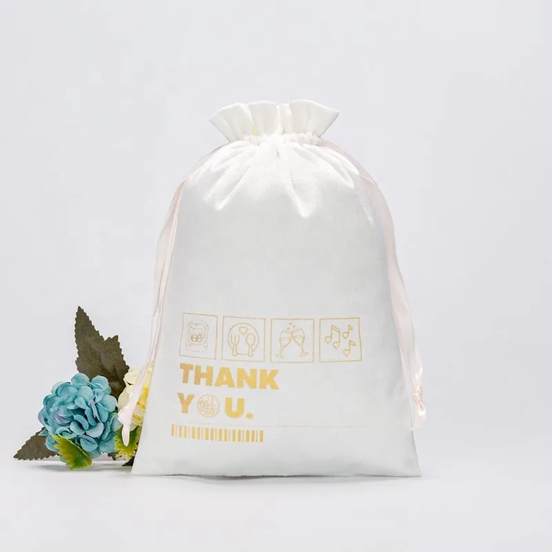 Velvet Drawstring Pouch