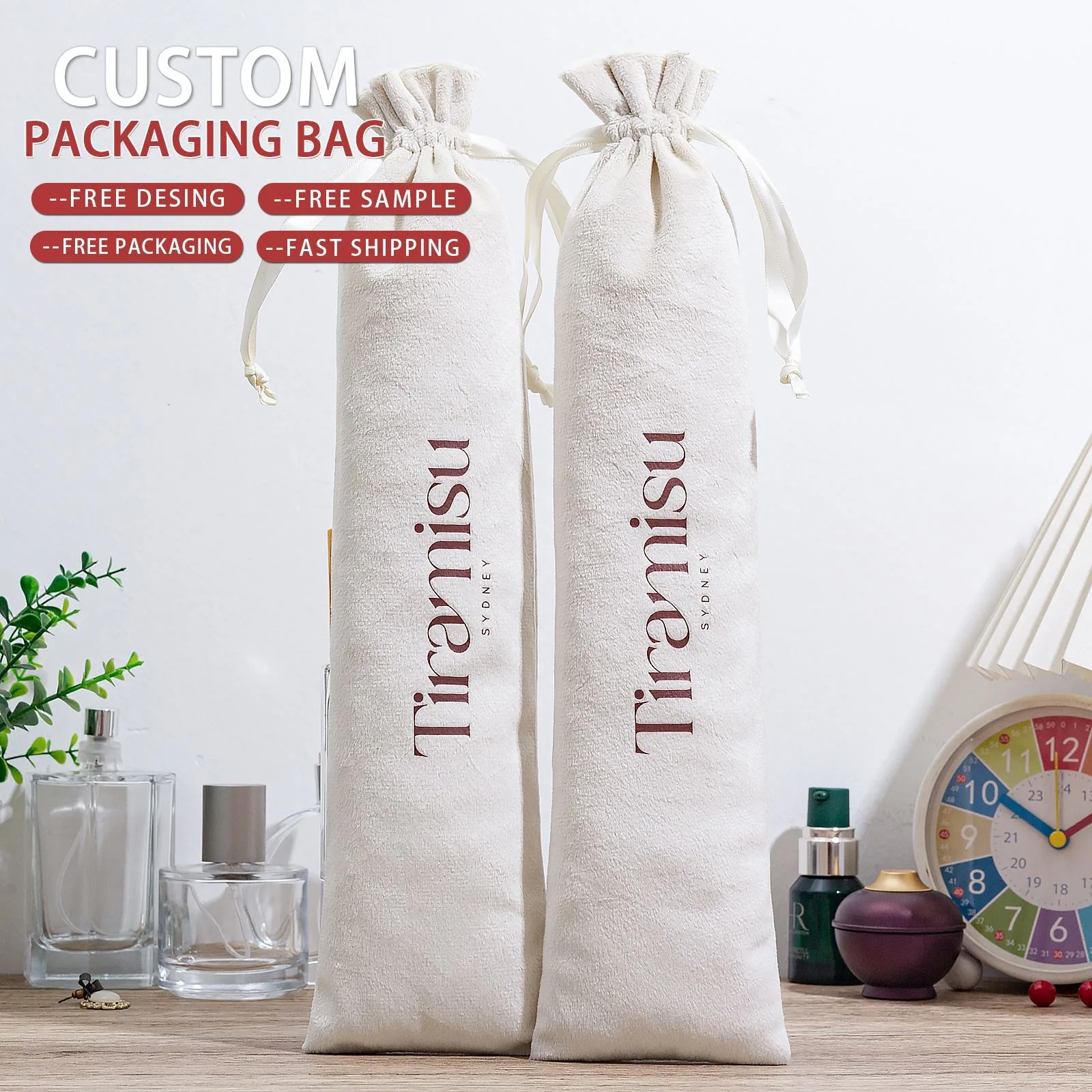 Velvet Drawstring Pouch