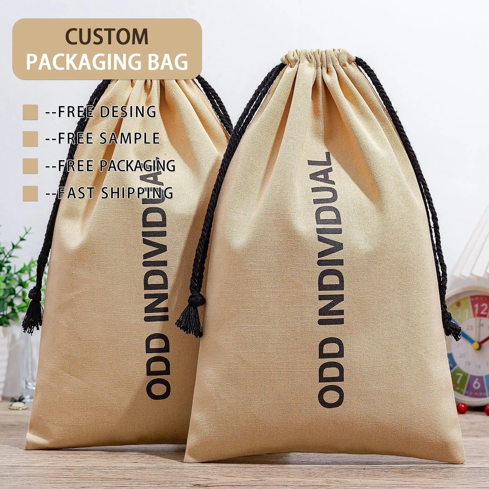 Cotton Drawstring Pouch