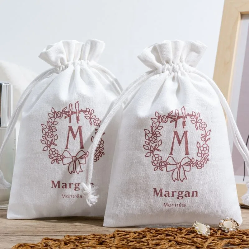 Cotton Drawstring Pouch