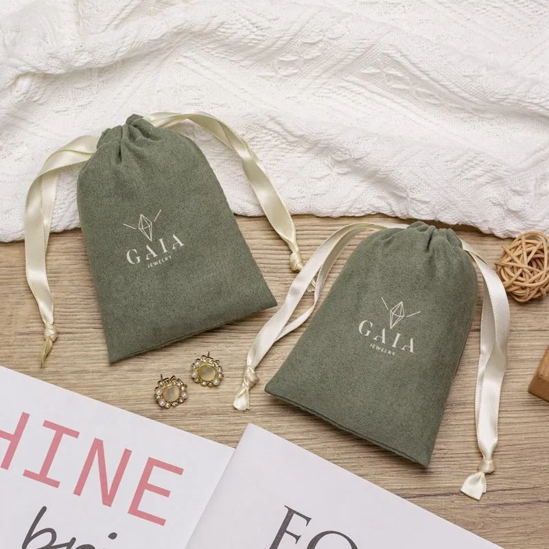 Microfiber Drawstring Pouch