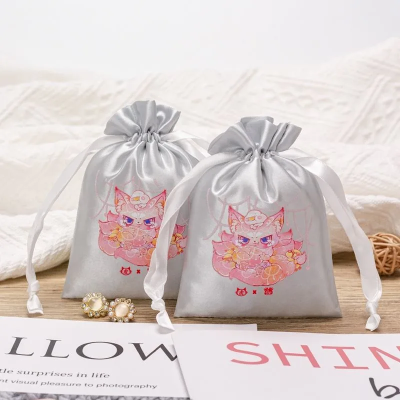 Satin Drawstring Pouch