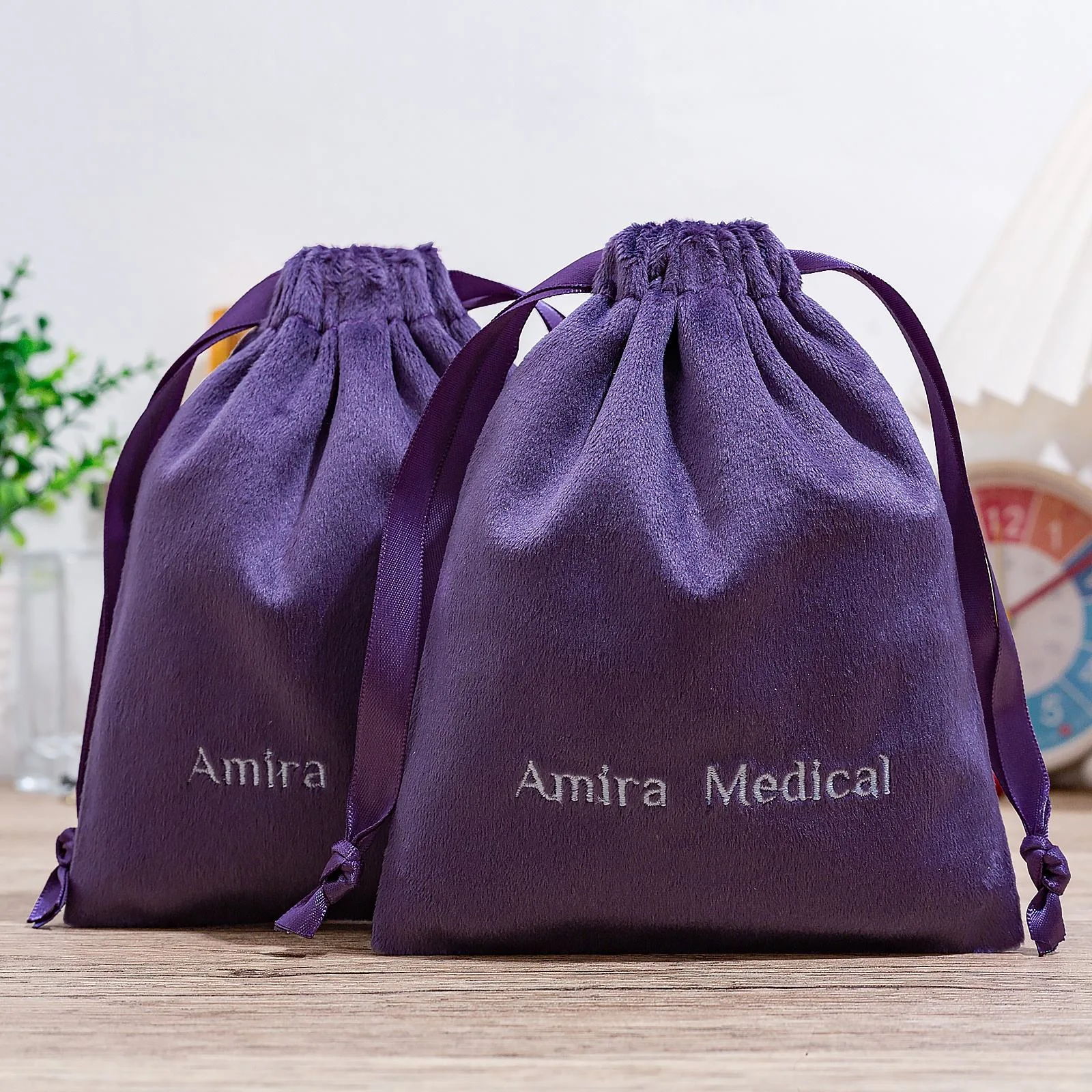 Velvet Drawstring Pouch