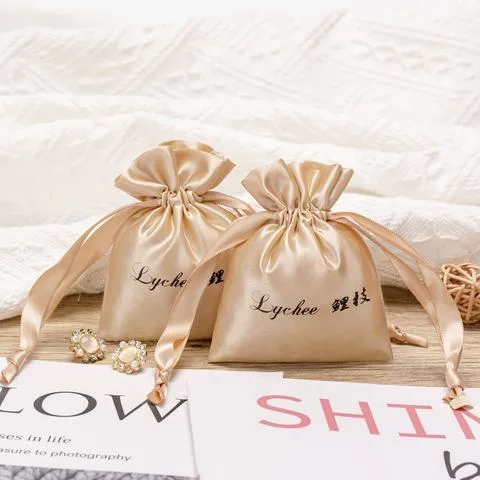 Satin Drawstring Pouch