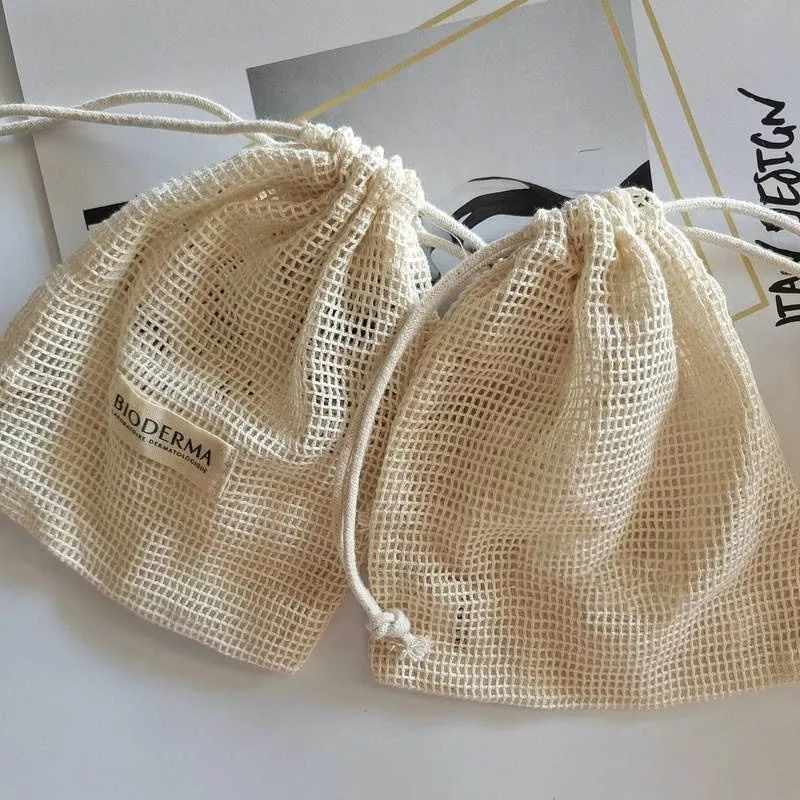 Mesh Drawstring Pouch