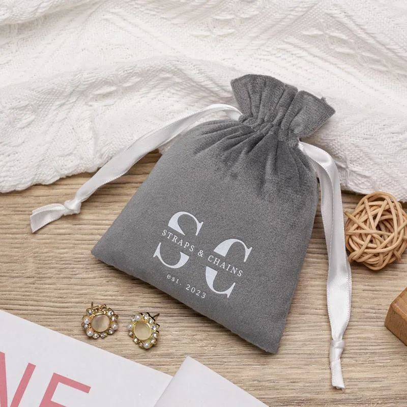 Velvet Drawstring Pouch