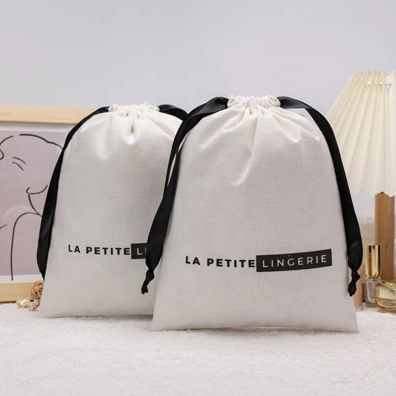 Cotton Drawstring Pouch