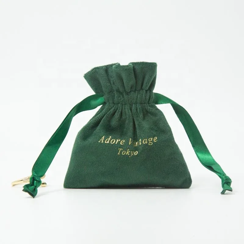 Velvet Drawstring Pouch