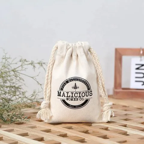 Cotton Drawstring Pouch