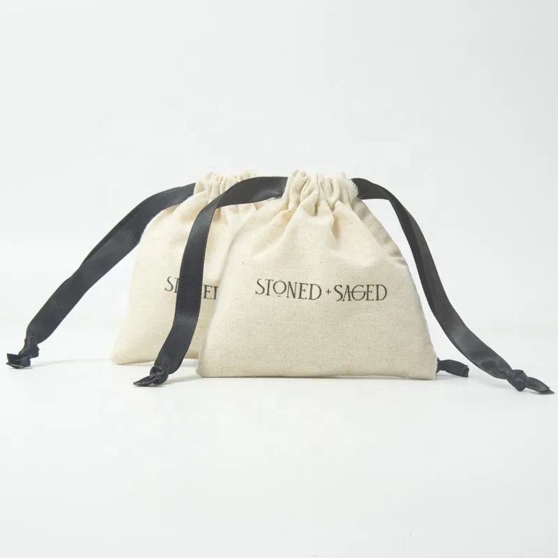 Cotton Drawstring Pouch