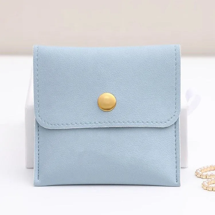 Leather-Look Envelope Pouch