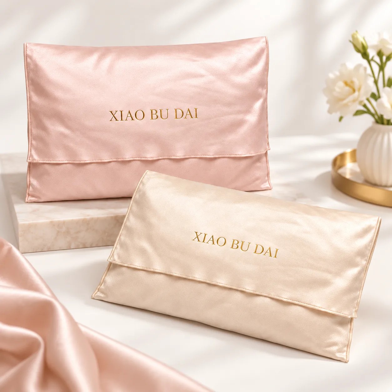 Satin Envelope Pouch