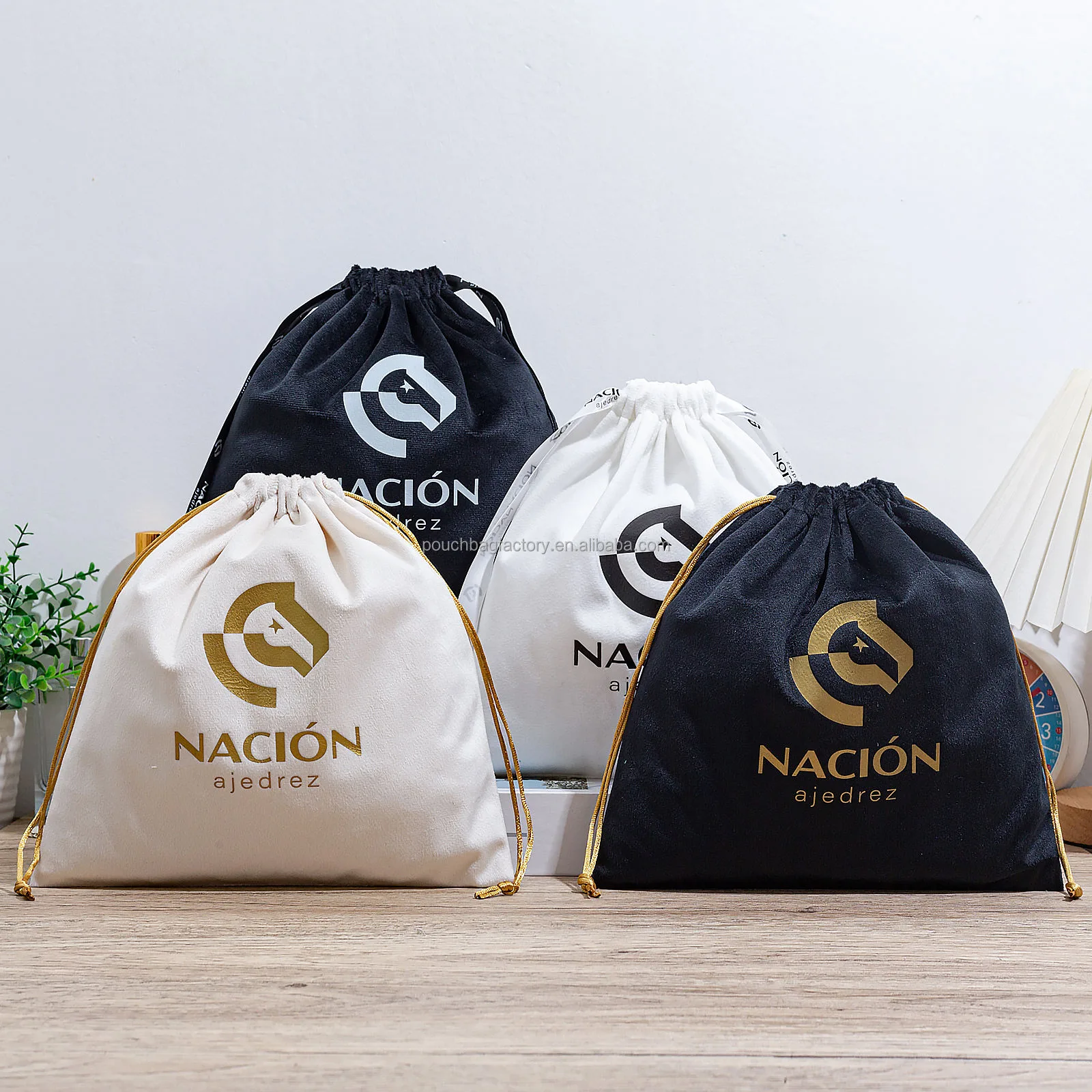 Microfiber Drawstring Pouch