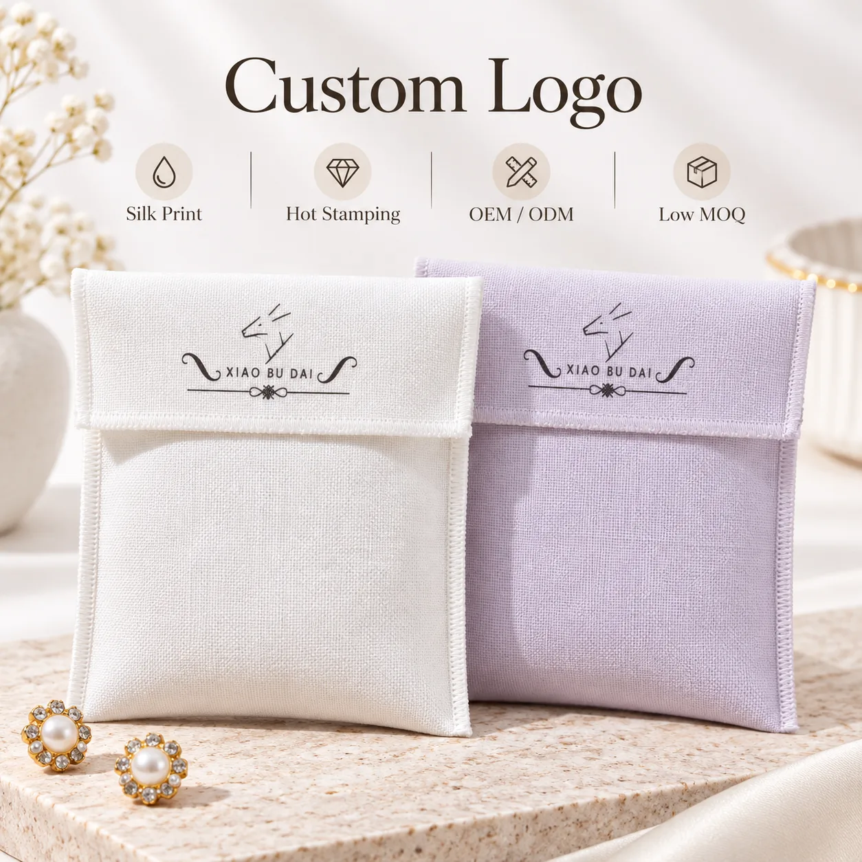 Fabric Envelope Pouch