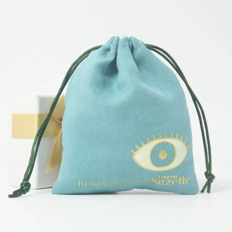 Microfiber Drawstring Pouch