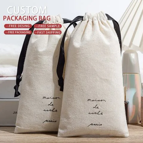 Cotton Drawstring Pouch