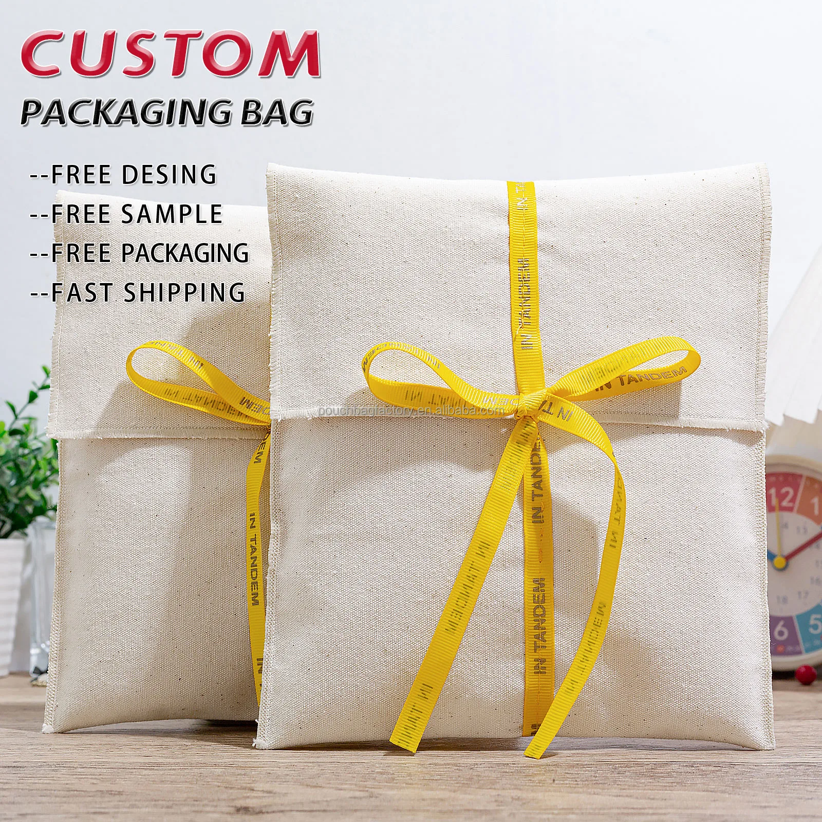 Fabric Envelope Pouch