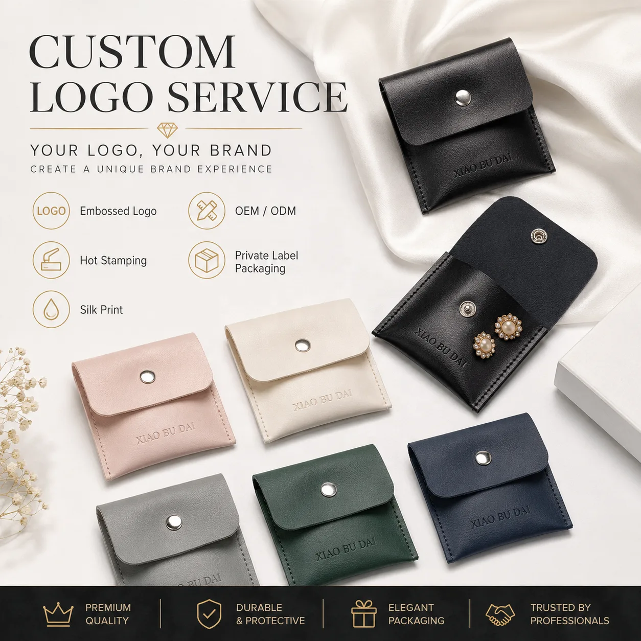 Leather-Look Packaging Style