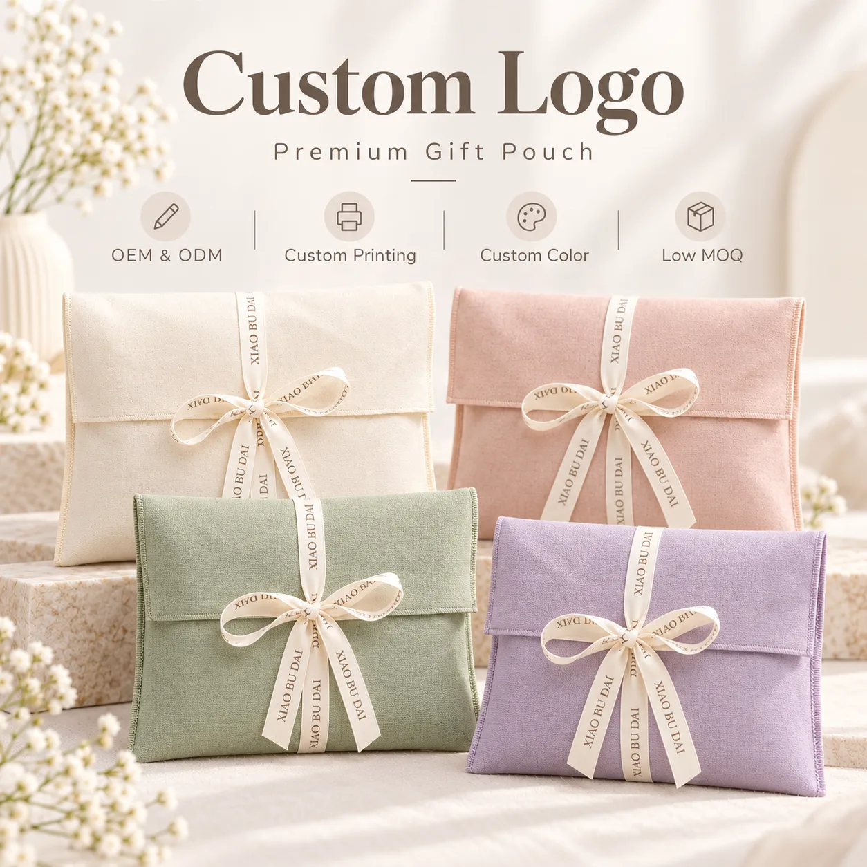 Dusty Rose Cotton Packaging Style