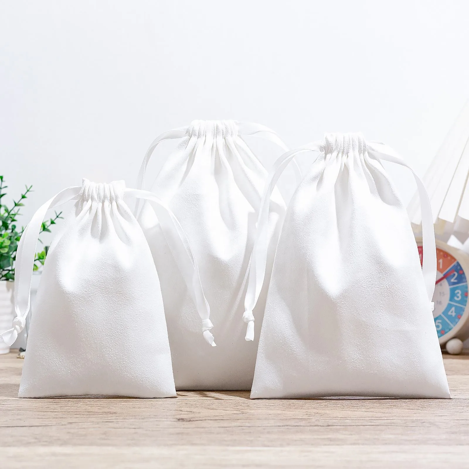 Microfiber Drawstring Pouch