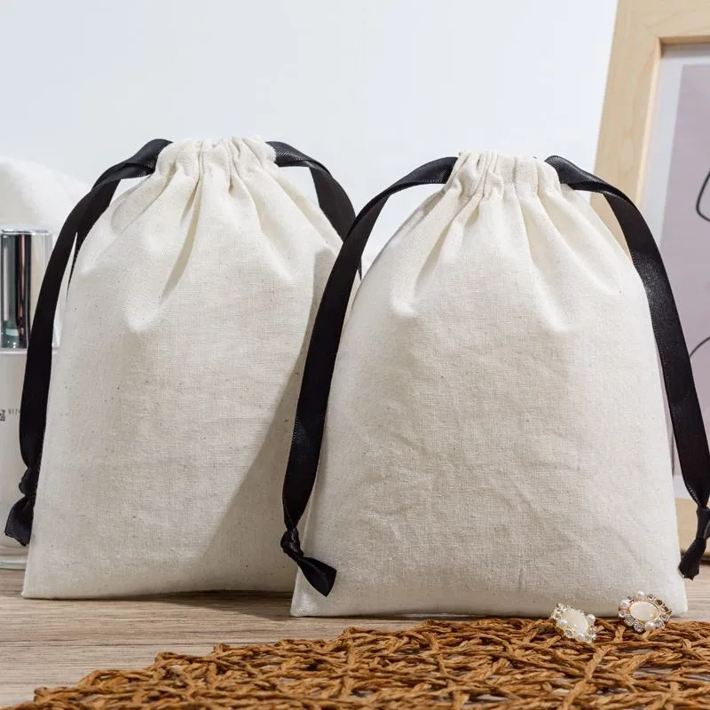 Cotton Drawstring Pouch