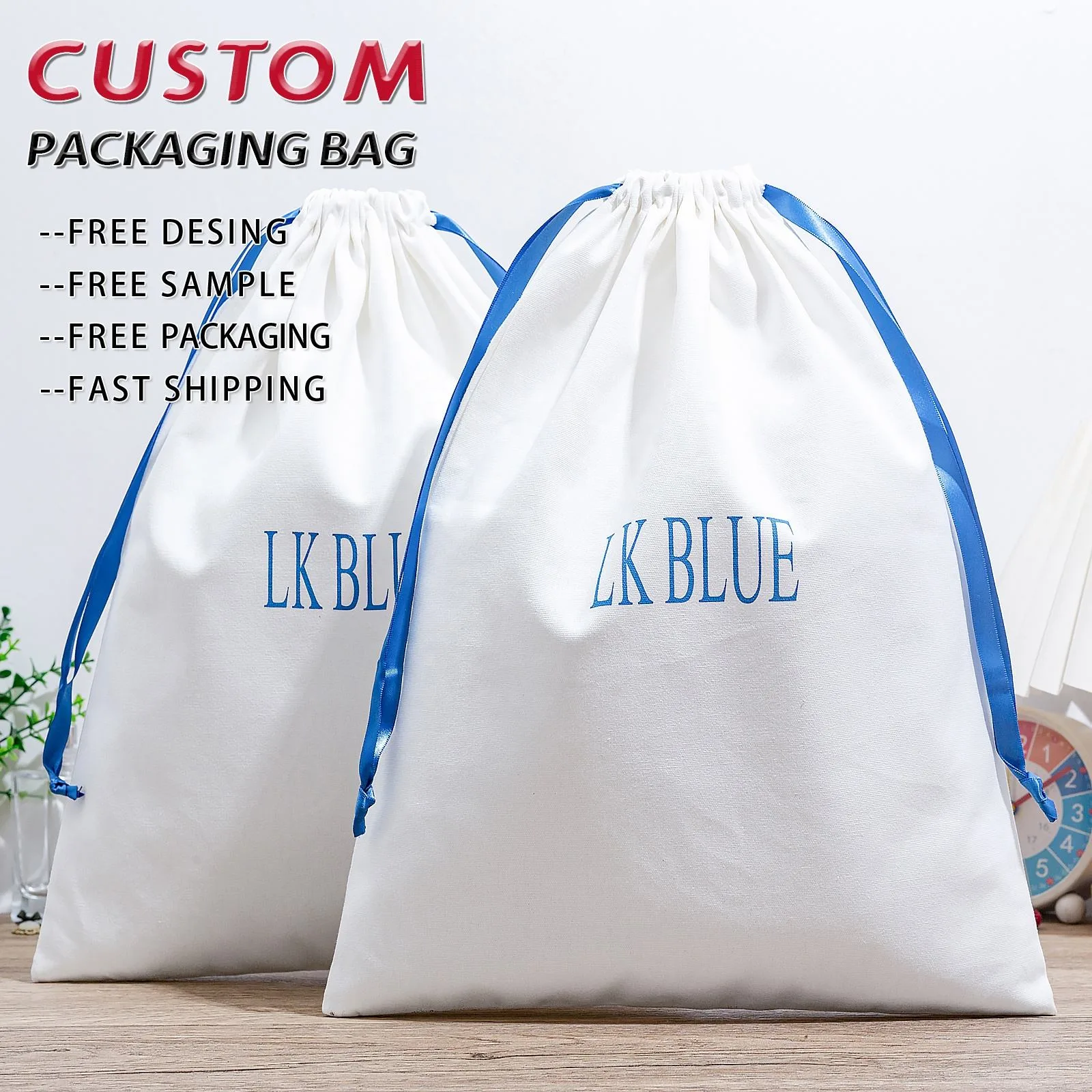 Cotton Drawstring Pouch