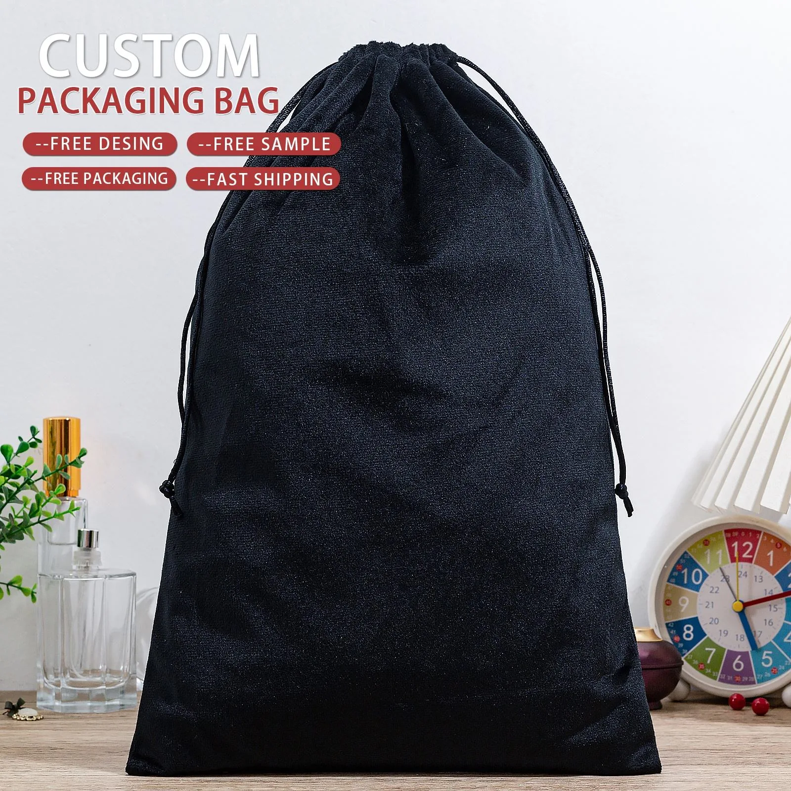 Velvet Drawstring Pouch