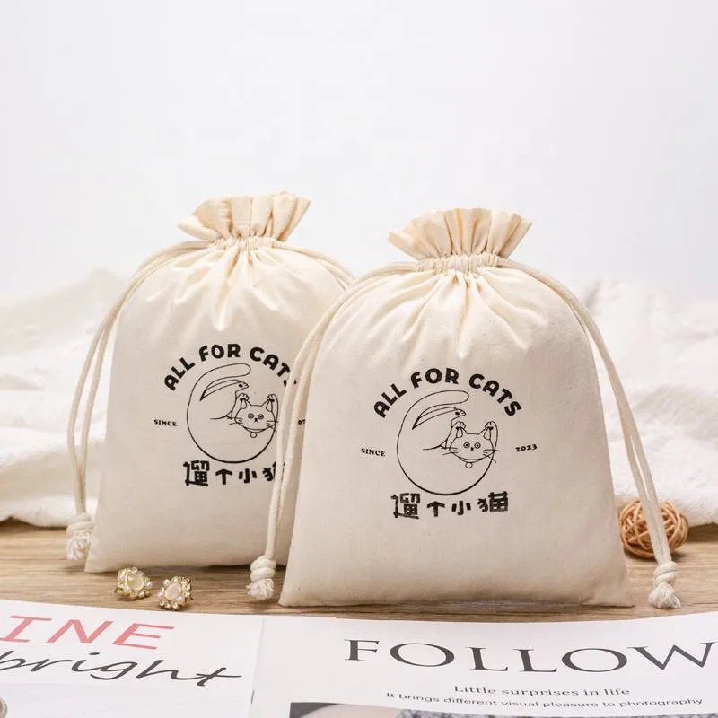 Cotton Drawstring Pouch