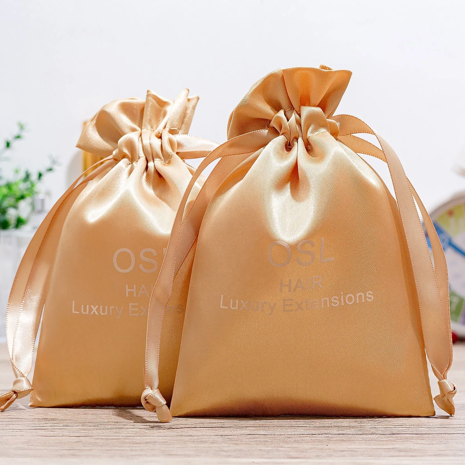 Satin Drawstring Pouch