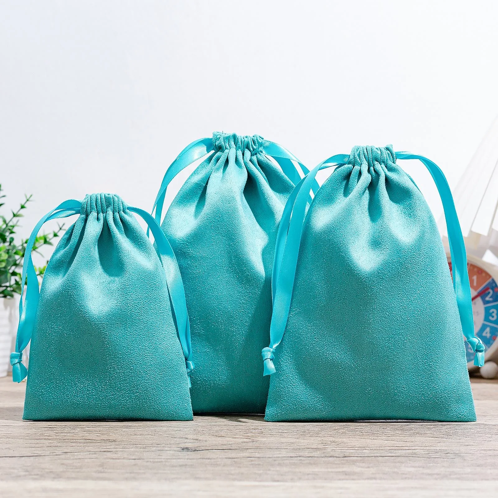 Microfiber Drawstring Pouch