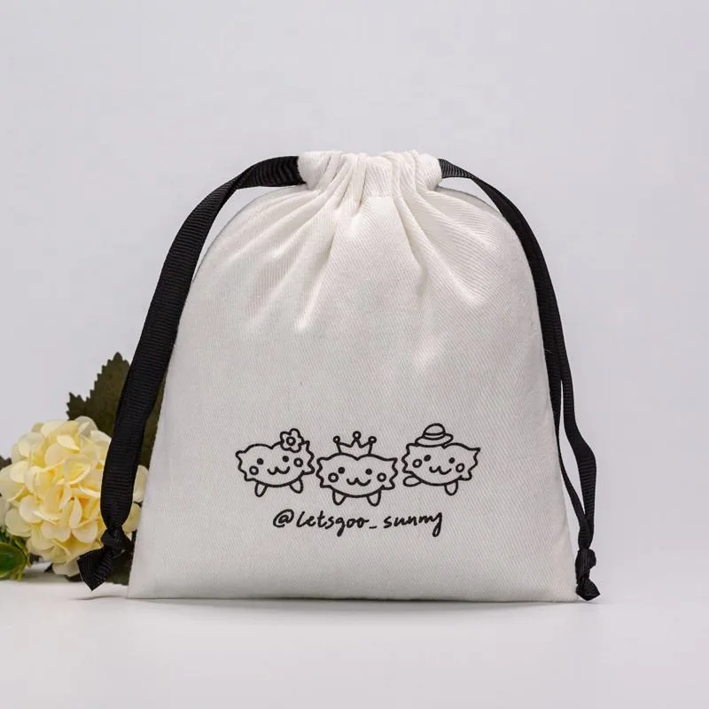Cotton Drawstring Pouch