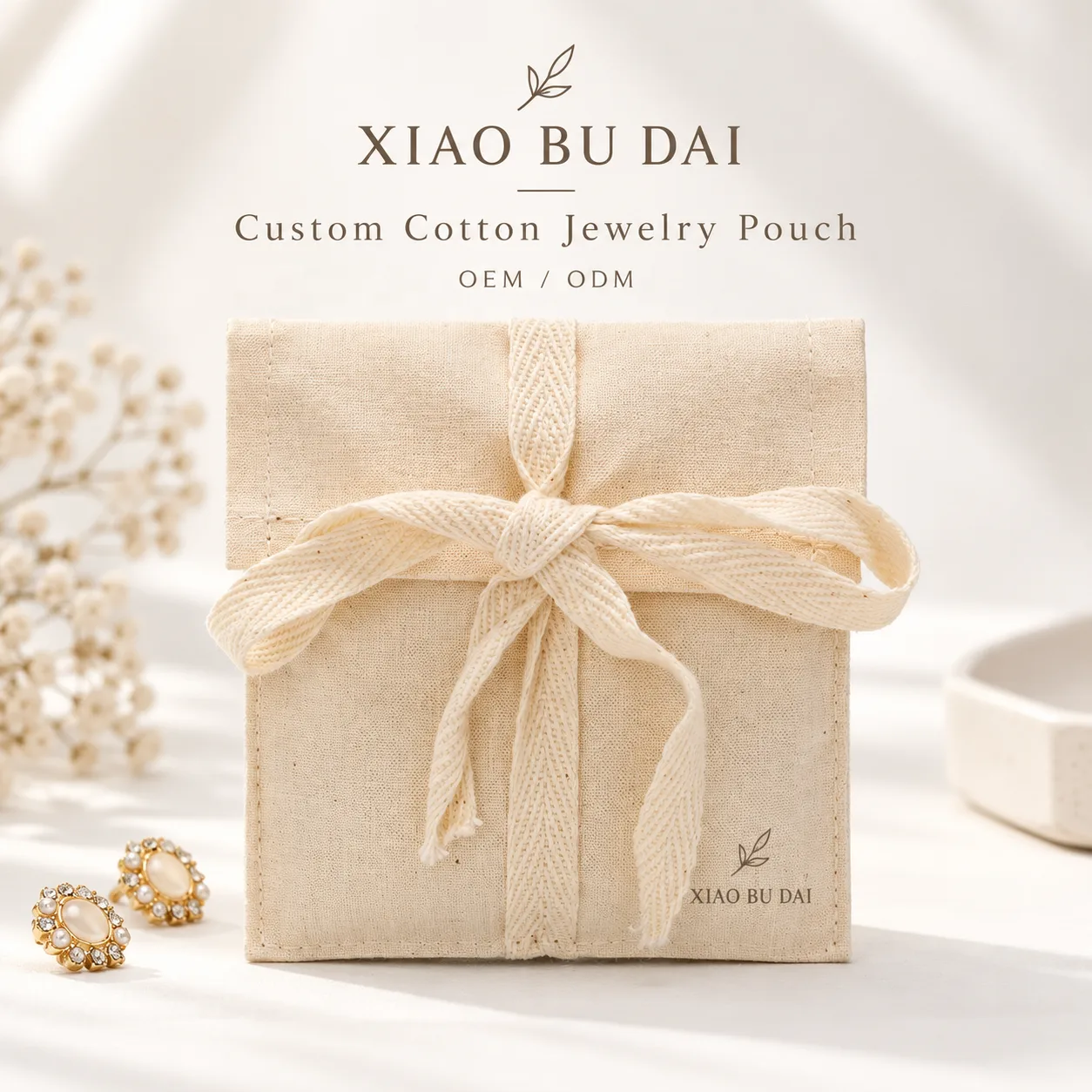 Cotton Drawstring Pouch