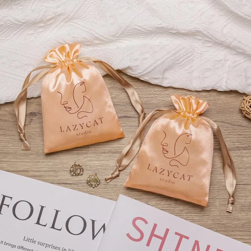 Satin Drawstring Pouch