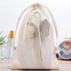 Drawstring Mesh Soap Bag — image 2