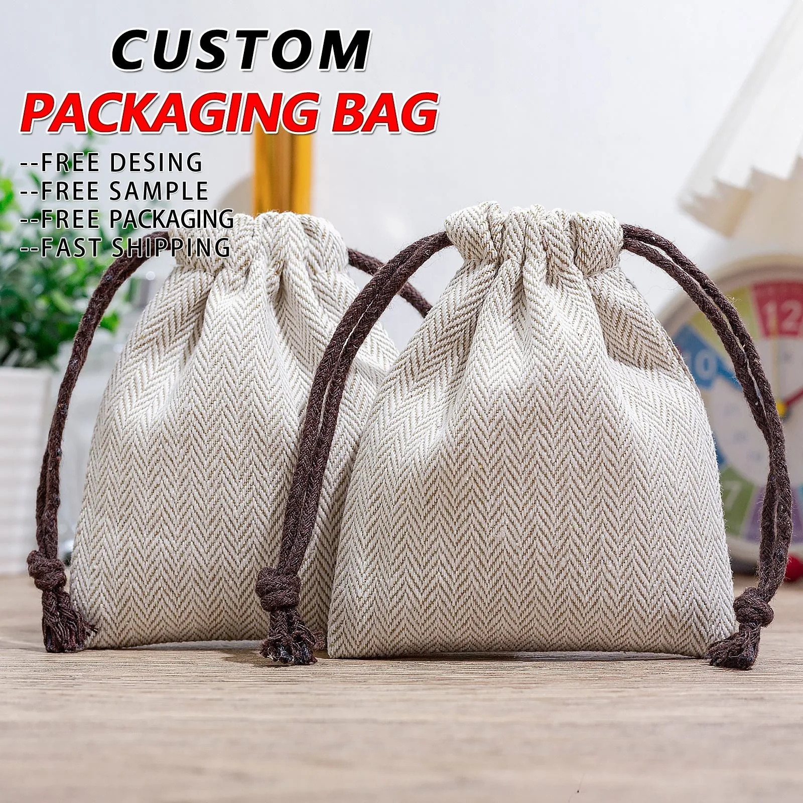 Cotton Drawstring Pouch