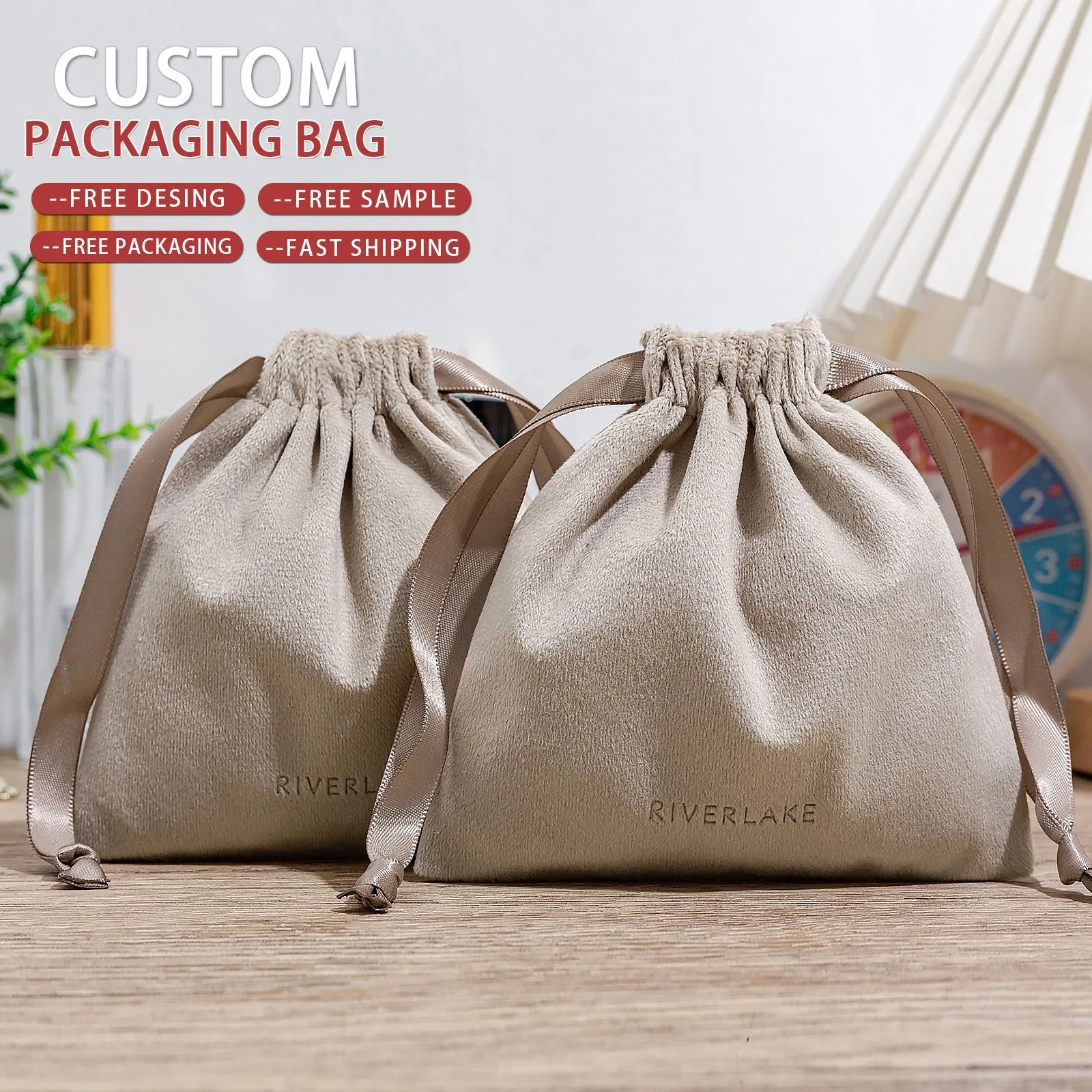 Velvet Drawstring Pouch