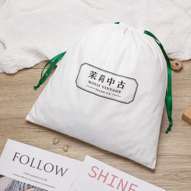 Cotton Drawstring Pouch