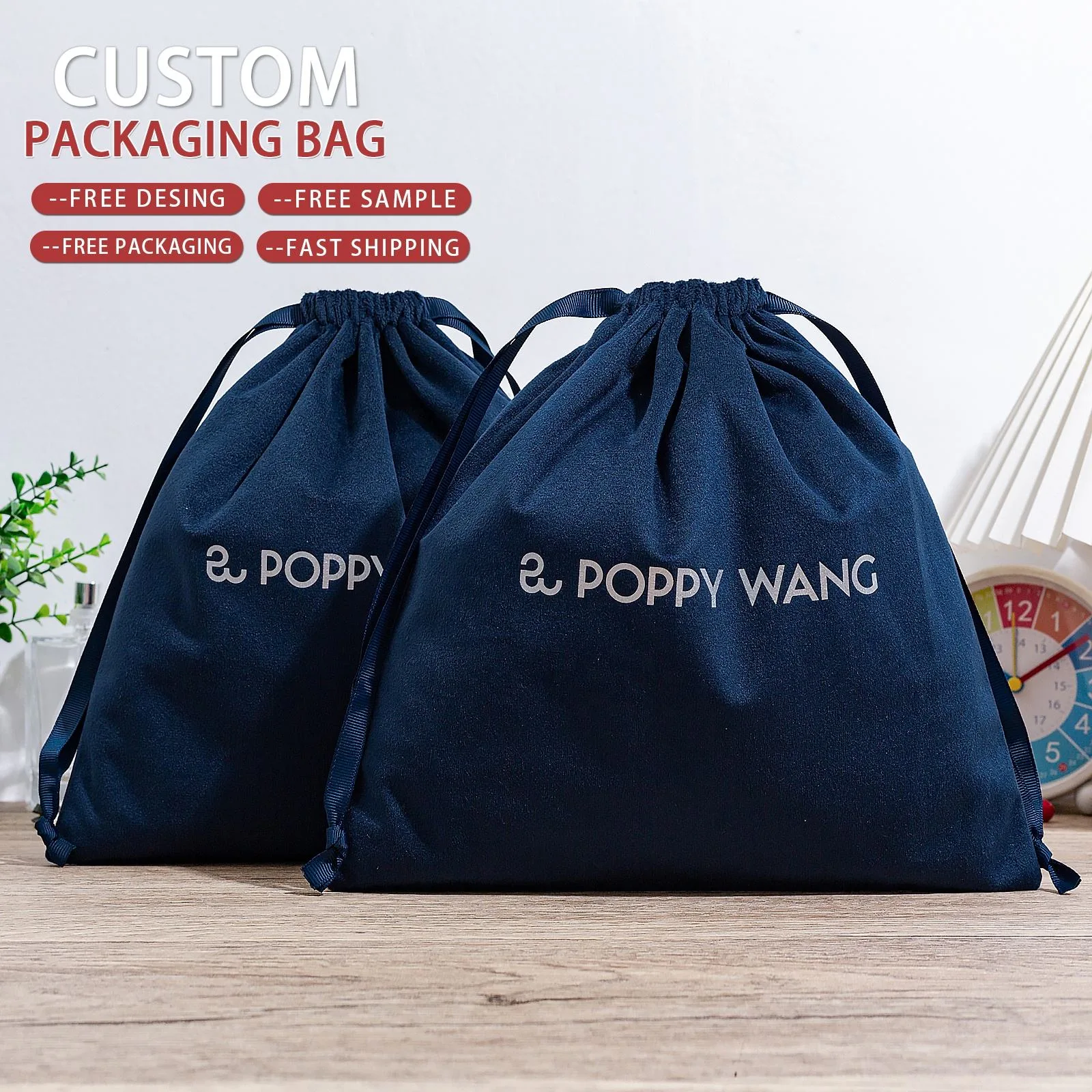 Velvet Drawstring Pouch