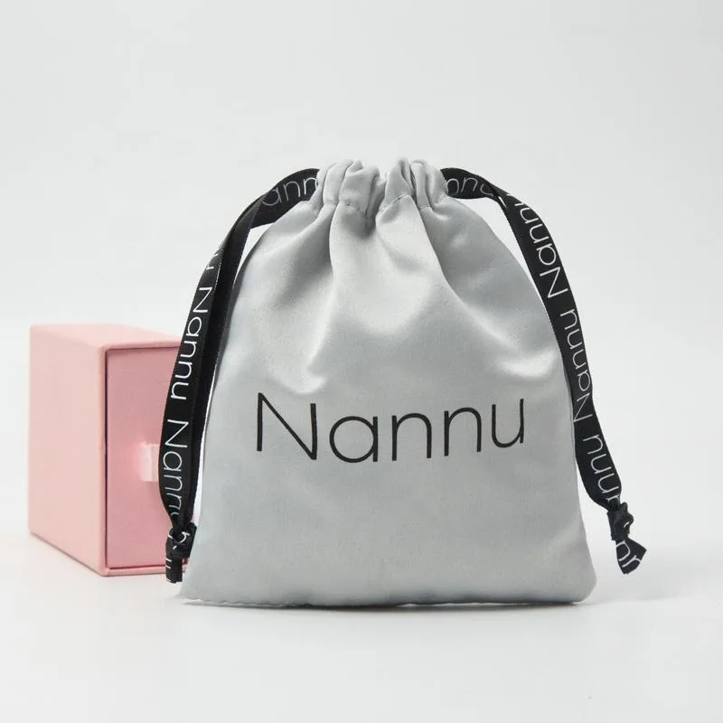 Satin Drawstring Pouch