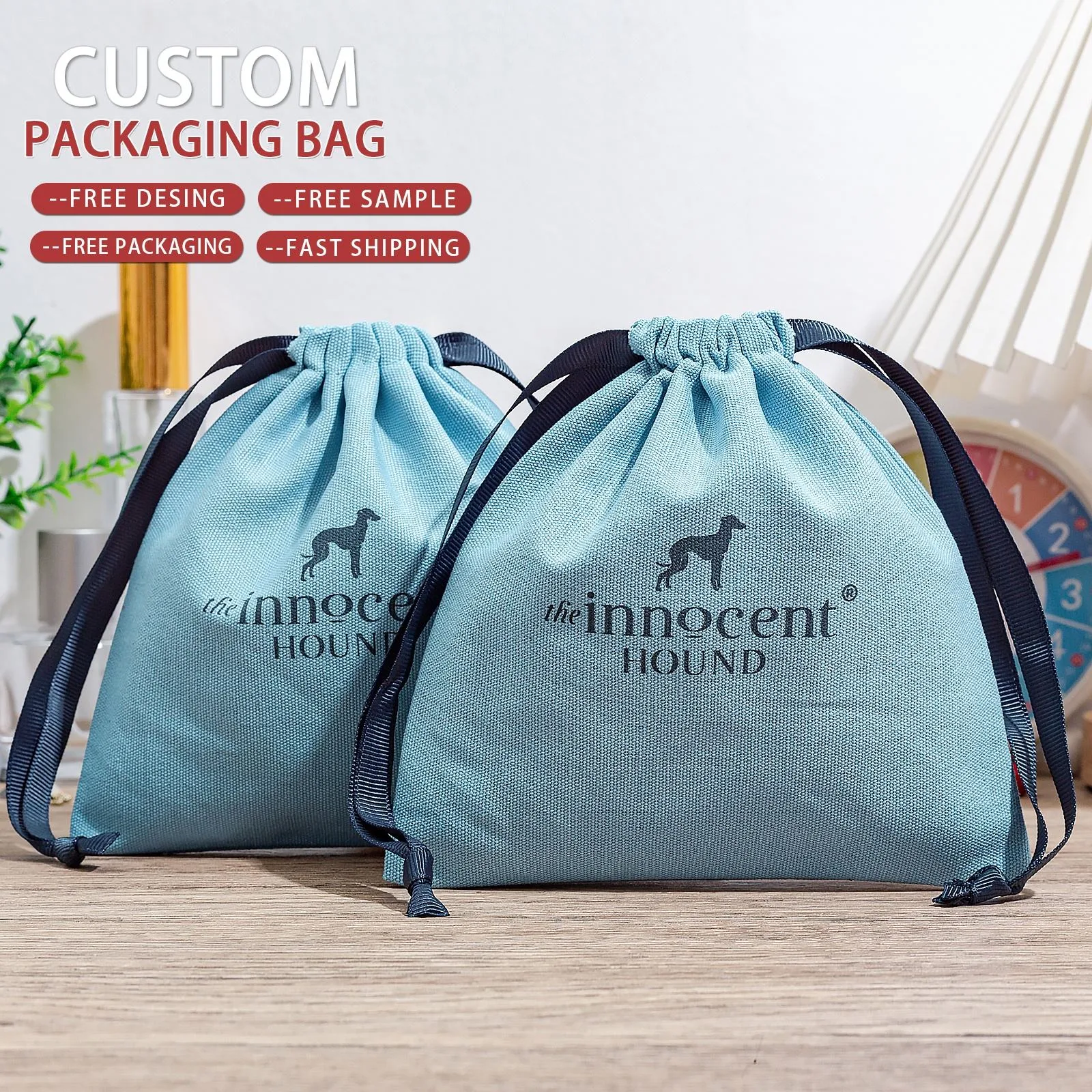 Cotton Drawstring Pouch