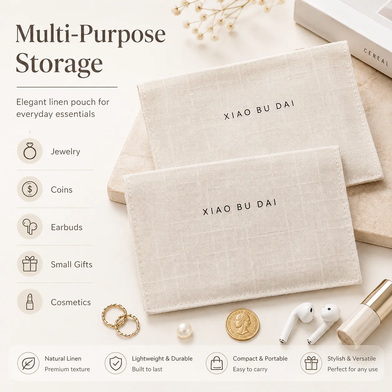 Textured Fabric Packaging Style