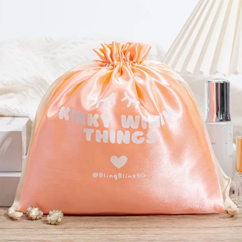 Satin Drawstring Pouch