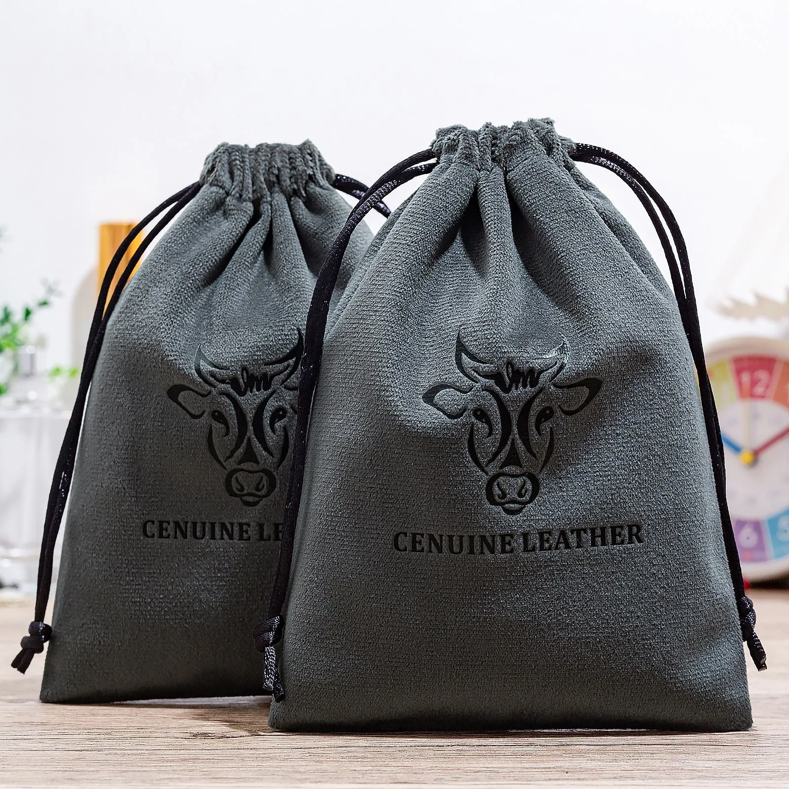 Microfiber Drawstring Pouch