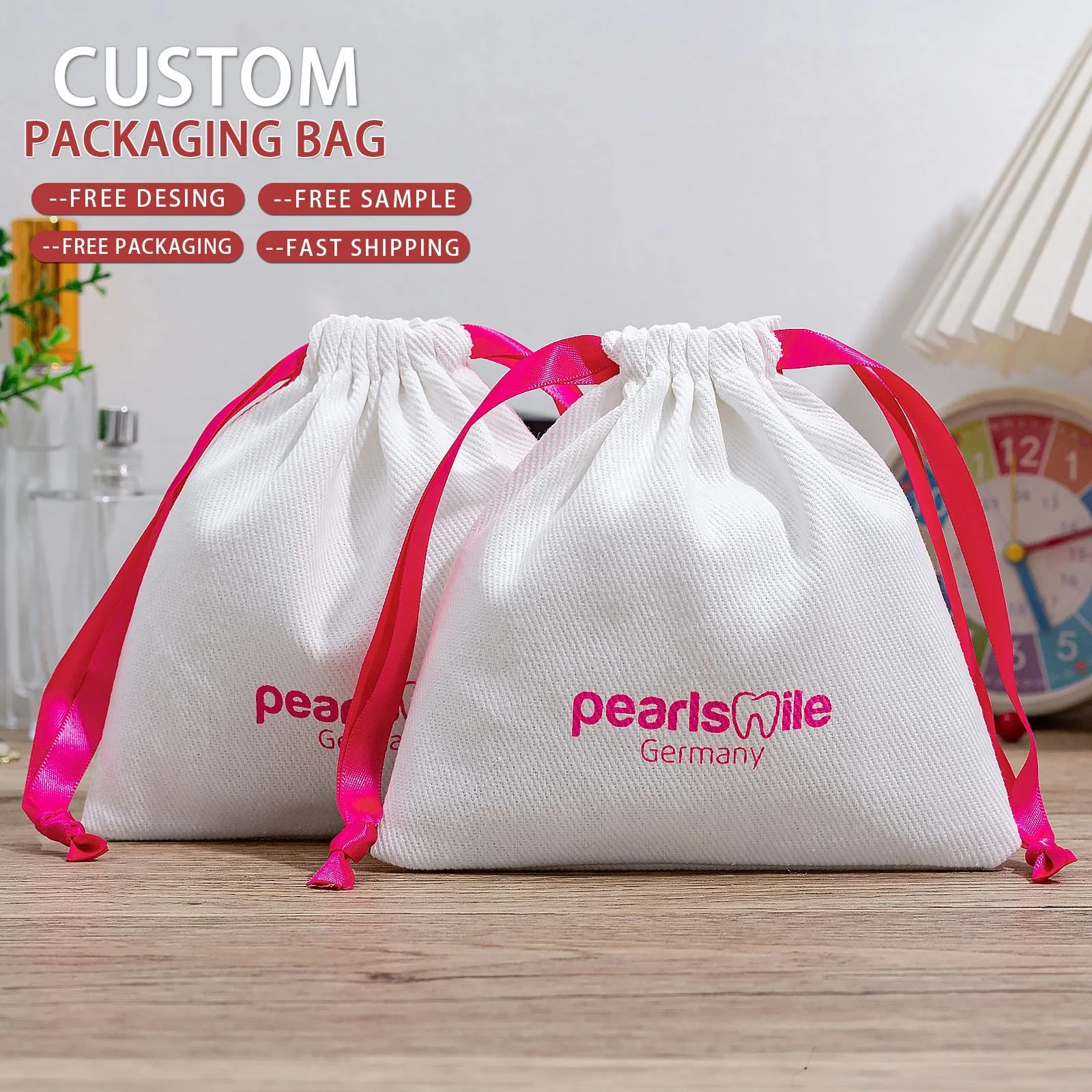 Cotton Drawstring Pouch