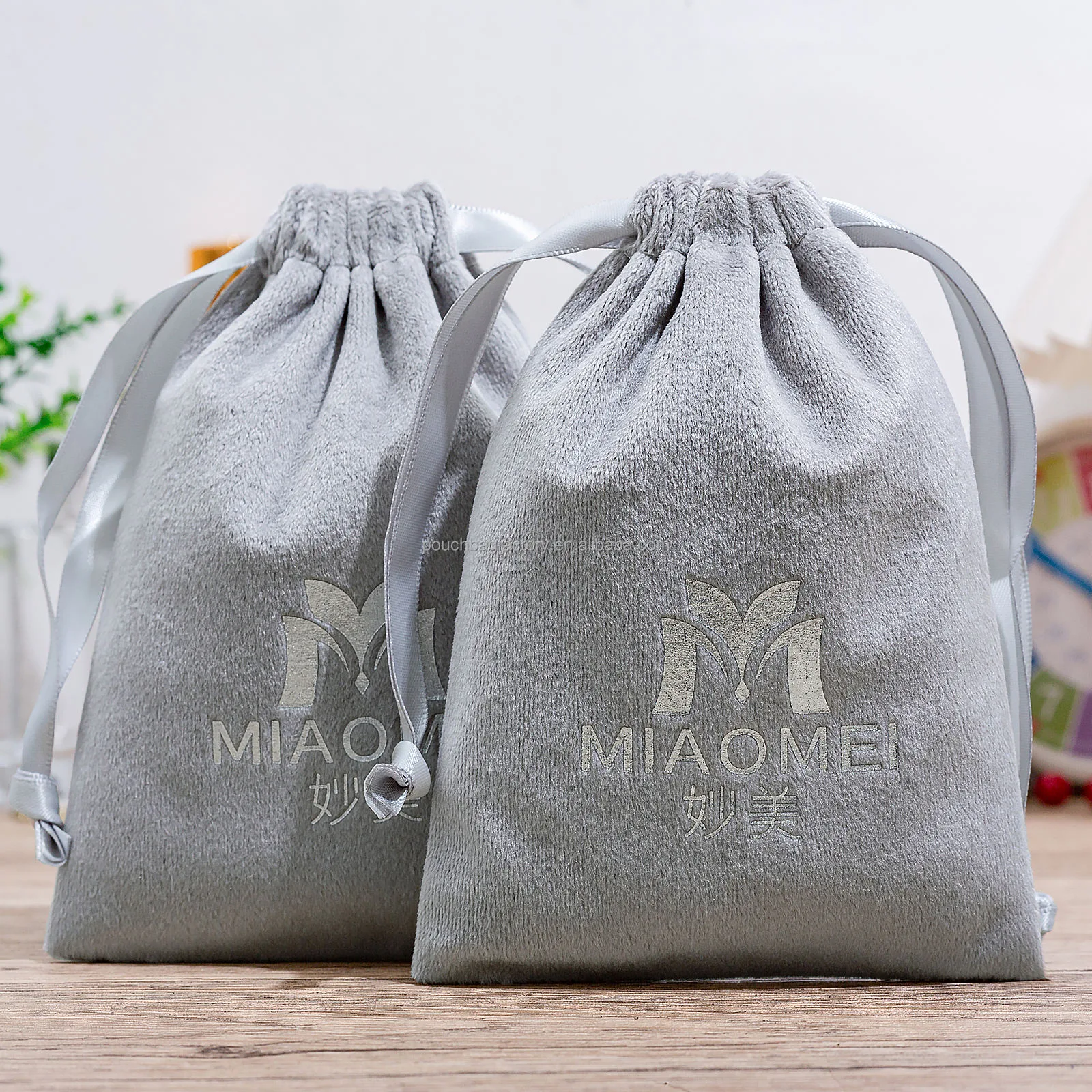 Microfiber Drawstring Pouch