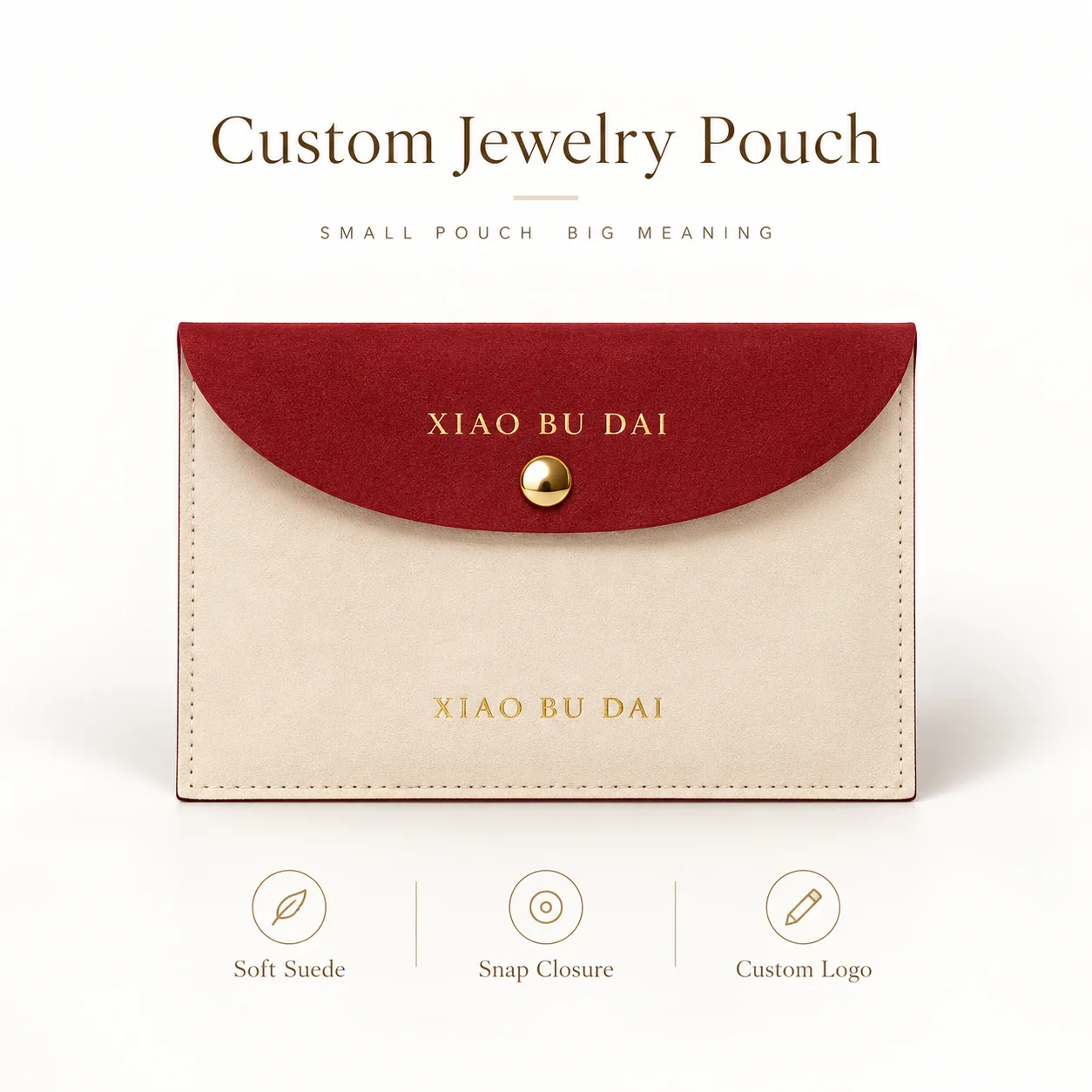 Cream Microfiber Packaging Style
